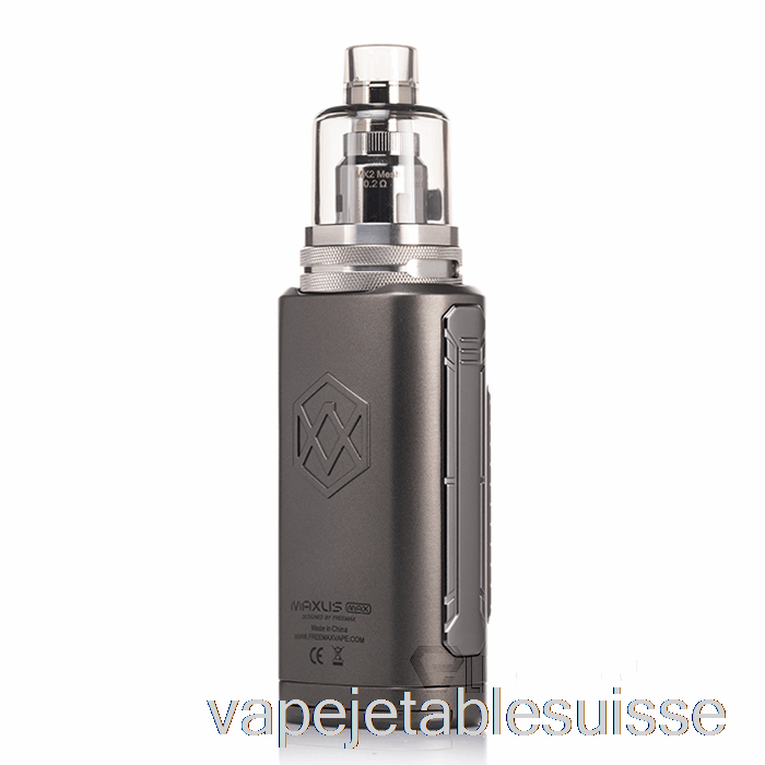 Vape Suisse Freemax Maxus Max 168w Kit De Démarrage Gunmetal